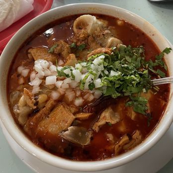 El Borrego De Oro - Menudo with Pata de Res - Mexican Near Me - Austin, Texas