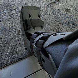 Ryan Morgan, MD - Right ankle boot.