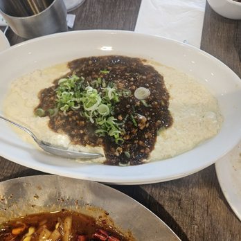 Grandma's Kitchen - Steamed egg tofu with ground pork -worst dish that doesn't look like advertised picture. A cheat! - Chinese Near Me - Cupertino, California
