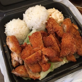 Ono Hawaiian BBQ - Chicken katsu plate - Hawaiian Near Me - Culver City, California Ono Hawaiian BBQ - Chicken katsu plate - Hawaiian Near Me - Culver City, California