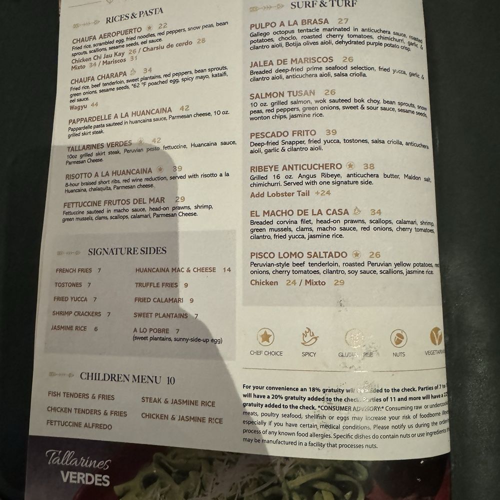 Pisco Peruvian Gastrobar - Menu pt. 2 - Peruvian Near Me - Orlando, Florida Pisco Peruvian Gastrobar - Menu pt. 2 - Peruvian Near Me - Orlando, Florida