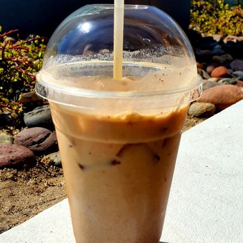 IB Espresso - a plastic cup with a straw - Coffee & Tea Near Me - Imperial Beach, California