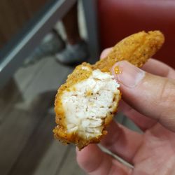 Wendy's - 2018-07-27. Wendy's. Macomb, MI. Chicken Tenders cross-section.