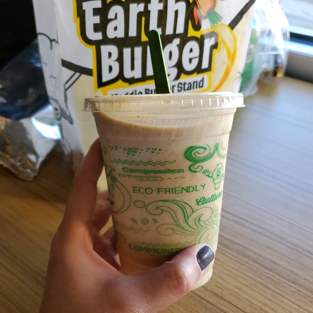 Earth Burger - Pumpkin shake - Burgers Near Me - San Antonio, Texas Earth Burger - Pumpkin shake - Burgers Near Me - San Antonio, Texas
