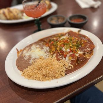 El Cazador - 2 Shrimp Enchiladas - Mexican Near Me - Modesto, California El Cazador - 2 Shrimp Enchiladas - Mexican Near Me - Modesto, California