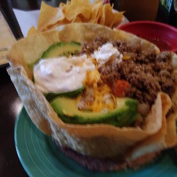 Grand Tequila Mexican Restaurant & Cantina - Taco salad sour cream - Mexican Near Me - San Antonio, Texas Grand Tequila Mexican Restaurant & Cantina - Taco salad sour cream - Mexican Near Me - San Antonio, Texas