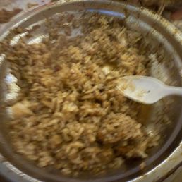 Get steam rice to mix with the sauce! It's amazing!