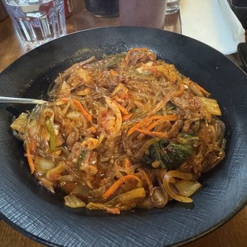 Ollei - Spicy Stir-Fried Glass Noodles (Jap Chae) / 잡채 - Korean Near Me - San Francisco, California