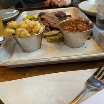 Old City Barbeque - Three Smoked Meats Smoked,Stout Beans, Poblano Mac & Cheese - Barbeque Near Me - Williamsburg, Virginia Old City Barbeque - Three Smoked Meats Smoked,Stout Beans, Poblano Mac & Cheese - Barbeque Near Me - Williamsburg, Virginia