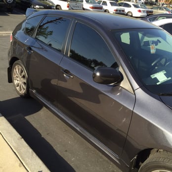 Lee's Tint - 2009 Impreza WRX with Dark tint all around - Car Window Tinting Near Me - Anaheim, California
