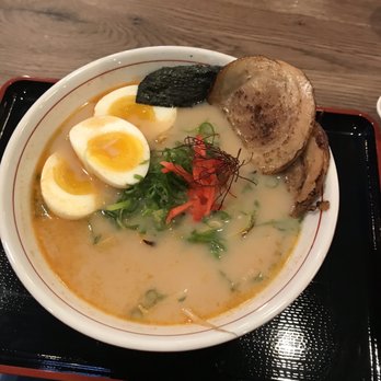Nikugen Steak & Ramen - Spicy Ramen (extra eggs - Japanese Near Me - Frisco, Texas Nikugen Steak & Ramen - Spicy Ramen (extra eggs - Japanese Near Me - Frisco, Texas