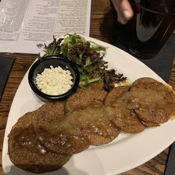 Local Goat - Fried Green Tomatoes - New American Near Me - Pigeon Forge, Tennessee