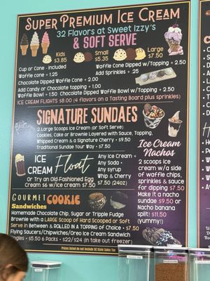 Menu photo 1 Sweet Izzy's Chapin, SC Menu photo 1 Sweet Izzy's Chapin, SC