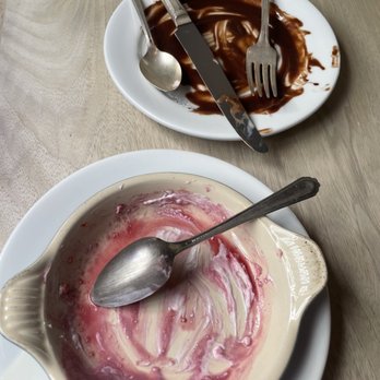 Chez Nous - Was the desert but we murdered it before I could take a picture because it was that good! - French Near Me - Charleston, South Carolina
