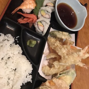 Kashin - Shrimp tempura and sushi lunch combo - Japanese Near Me - Cary, North Carolina Kashin - Shrimp tempura and sushi lunch combo - Japanese Near Me - Cary, North Carolina