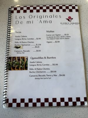 Menu photo 7 Elviras Taqueria Cathedral City, CA Menu photo 7 Elviras Taqueria Cathedral City, CA
