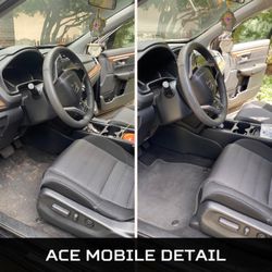 Ace Mobile Detailing - Before and After Interior Detail