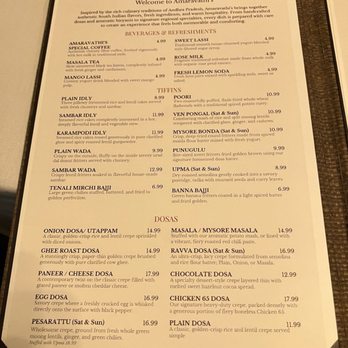 Amaravathi'S - Menu 1 - Indian Near Me - Omaha, Nebraska Amaravathi'S - Menu 1 - Indian Near Me - Omaha, Nebraska
