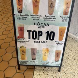 Hocaa Bubble Tea Berkshire Mall - Some favorites drinks.