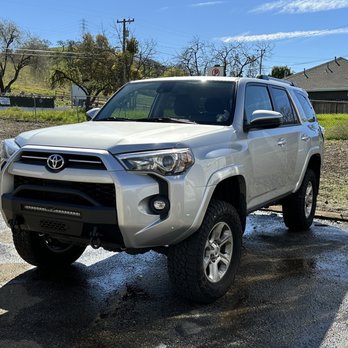 Advanced Trucks - 3" suspension lift and lightbar 2021 4Runner - Auto Customization Near Me - Morgan Hill, California