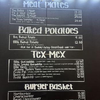 The Meating Place BBQ - New menu! 9.10.25 easier to read - Barbeque Near Me - Magnolia, Texas