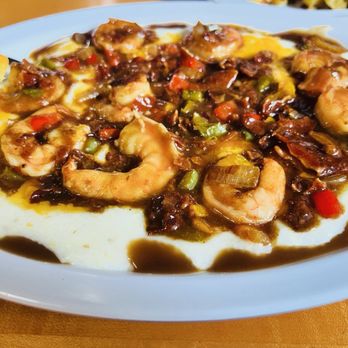 Squat N Gobble - Shrimp and grits - Greek Near Me - Bluffton, South Carolina