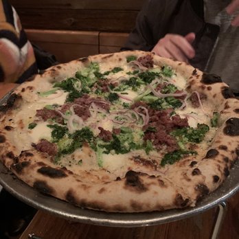 Barbuzzo - Salsiccia pizza - Mediterranean Near Me - Philadelphia, Pennsylvania