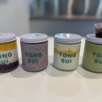 Tong Sui - Mango Sticky Rice, Ube Taro Sago, Coconut Mango, and Matcha Red Bean. - Desserts Near Me - Cupertino, California