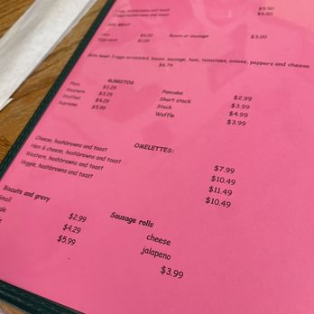 Sweet Nana's Donuts - a pink menu - Donuts Near Me - Vian, Oklahoma Sweet Nana's Donuts - a pink menu - Donuts Near Me - Vian, Oklahoma