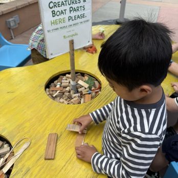 Birch Aquarium - Kids water table with build-your-own-boat - Aquariums Near Me - La Jolla, California