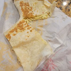 Del Taco - I guess I needed to specify that I wanted the cheese melted in my quesadilla?? Lol