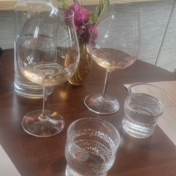 Amaterra Winery - "Terroir of Pinot Noir" flight initial taste. - Wine Tasting Room Near Me - Portland, Oregon
