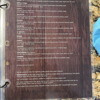 Antica Forma - Pizza Near Me - Moab, Utah