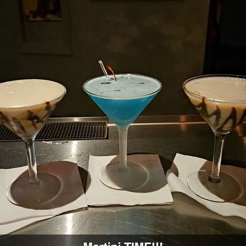 Imbibe Martini Bar - three different cocktails - Cocktail Bars Near Me - Youngstown, Ohio Imbibe Martini Bar - three different cocktails - Cocktail Bars Near Me - Youngstown, Ohio