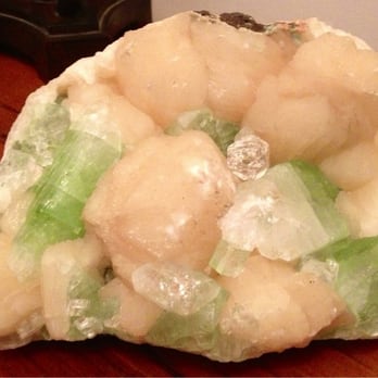 Pelham Grayson Rose - A beautiful large piece of Apophylite - Stilibite from the store. - Jewelry Near Me - Stonington, Connecticut