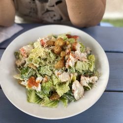 Butch's Lobster Shack - Cesar salad with lobster