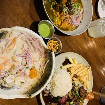 Inka Grill  - Ceviche mixta, lomo - Peruvian Near Me - Roanoke, Virginia