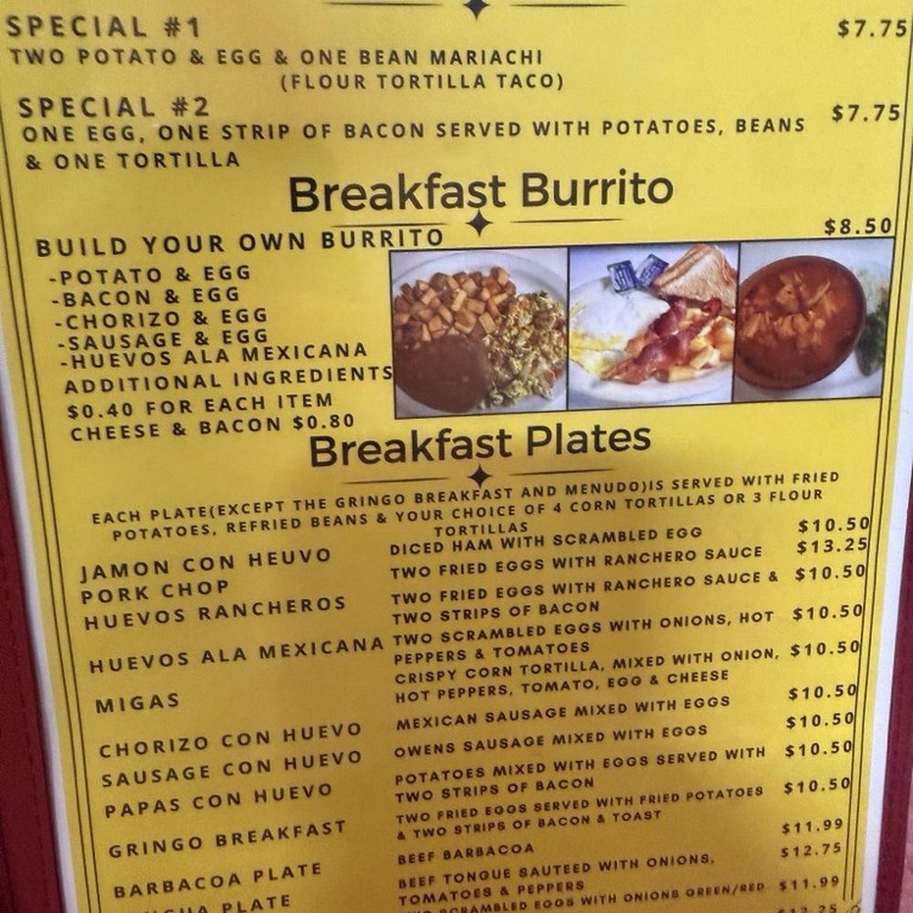 Bigotes - Menu - Mexican Near Me - Arlington, Texas Bigotes - Menu - Mexican Near Me - Arlington, Texas