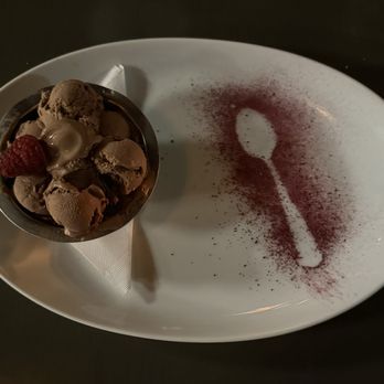 Di Vino - The mysterious ghost spoon couldn't be used by my wife to steal my yummy chocolate. - Mediterranean Near Me - Forest Park, Illinois