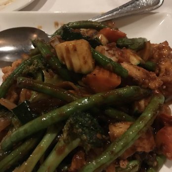 Shana Thai Restaurant - Yummy medium Spicy String Beans with tofu and veggies - Thai Near Me - Mountain View, California Shana Thai Restaurant - Yummy medium Spicy String Beans with tofu and veggies - Thai Near Me - Mountain View, California