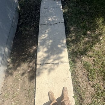Blue Collar Value Services - Unleveled concrete walk away - Junk Removal & Hauling Near Me - San Antonio, Texas