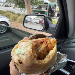 The salsa were fantastic! Yummy veggie burrito! The salsa were fantastic! Yummy veggie burrito!