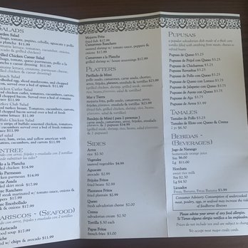 Mimi's Kitchen - Menu (2022): Salads, Entrees, Pupusas, Tamales, Kitchen-made beverages - Delis Near Me - Carmel Hamlet, New York