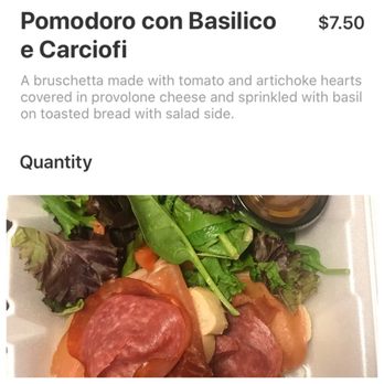 Falls Church Distillers - Pomodoro con Basilico e Carciofi disgusting. No artichoke?! WHAT IS THIS?! - Distilleries Near Me - Manassas, Virginia