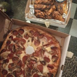 Pizza and wing specials