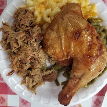 Farm Boys BBQ - Baked chicken rice Mac and cheese green beans - Southern Near Me - Chapin, South Carolina Farm Boys BBQ - Baked chicken rice Mac and cheese green beans - Southern Near Me - Chapin, South Carolina