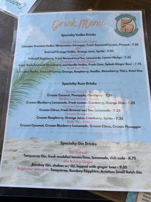 Menu photo 3 Big Daddy J's 5 Great Things Cocoa Beach, FL