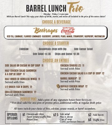 Menu photo 8 Barrel House Bloomington, IL Menu photo 8 Barrel House Bloomington, IL