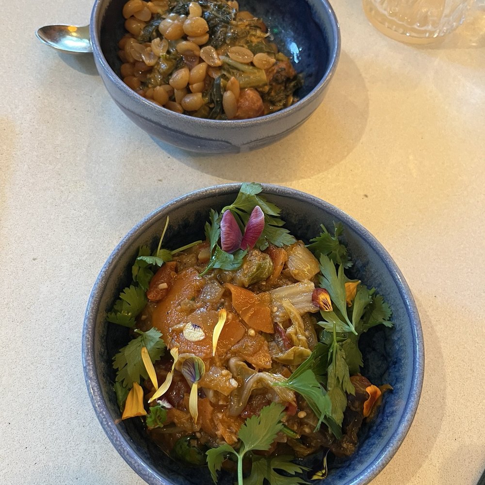 kann - Peanut Greens and Eggplant Stew - Caribbean Near Me - Portland, Oregon