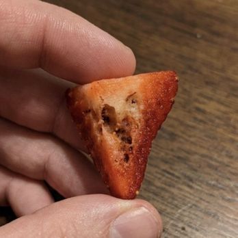 Bliss Bowls Acai - Moldy strawberry which they claim not to have - Acai Bowls Near Me - Mount Pleasant, Wisconsin